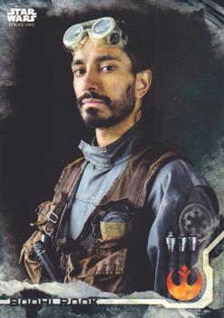 2016 Topps Star Wars Rogue One Series 1 - Death Star Black #4 Bodhi Rook Front