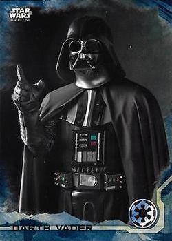2016 Topps Star Wars Rogue One Series 1 - Blue Squad #11 Darth Vader Front