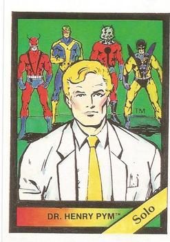 1987 Comic Images Marvel Universe I #75 Dr. Henry Pym Front