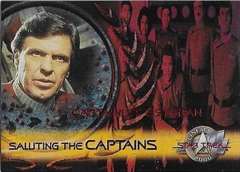 2000 SkyBox Star Trek Cinema 2000 - Saluting the Captains #SC4 Captain J. T. Esteban Front