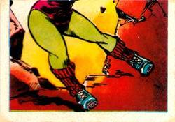 1984 Leaf Marvel Super Heroes Secret Wars Stickers #31 She-Hulk Front