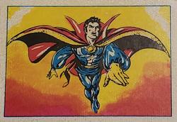 1984 Leaf Marvel Super Heroes Secret Wars Stickers #169 Doctor Strange Front