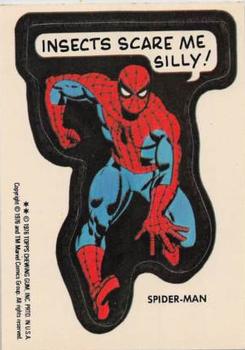 1976 Topps Marvel Super Heroes Stickers #NNO Spider-Man Front
