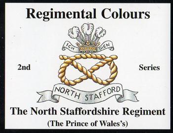 2008 Regimental Colours : The North Staffordshire Regiment (The Prince of Wales's) 2nd Series #NNO Title Card Front