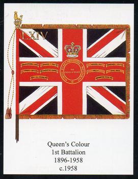 2008 Regimental Colours : The North Staffordshire Regiment (The Prince of Wales's) 2nd Series #3 Queen's Colour 1st Battalion 1896-1958 Front