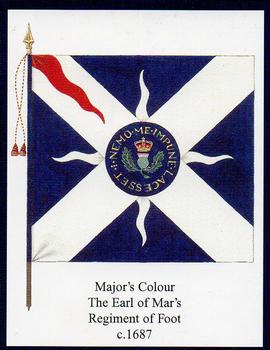 2006 Regimental Colours : The Royal Scots Fusiliers 1st Series #2 Major's Colour c.1687 Front