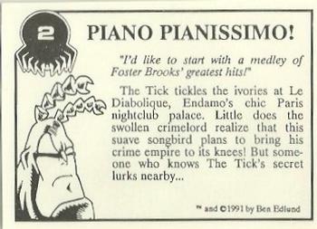 1991 NEC Press The Tick Test Set #2 Piano Pianissimo Back