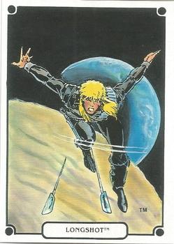 1988 Comic Images Marvel Universe IV Heroic Origins #41 Longshot Front