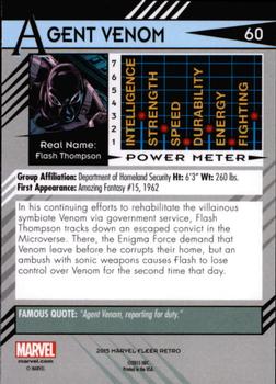 2015 Fleer Retro Marvel #60 Agent Venom Back