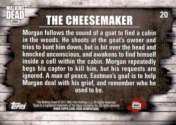 2017 Topps The Walking Dead Season 6 #20 The Cheesemaker Back