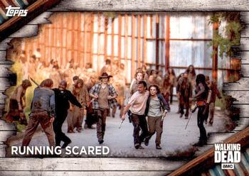 2017 Topps The Walking Dead Season 6 #37 Running Scared Front