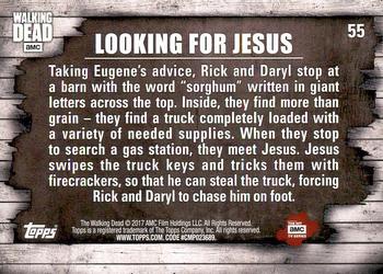 2017 Topps The Walking Dead Season 6 #55 Looking for Jesus Back