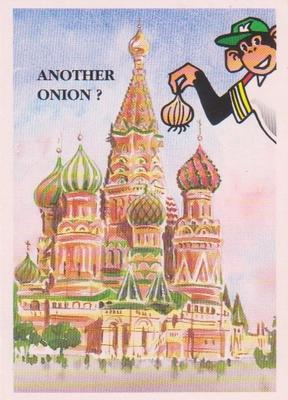 1997 Brooke Bond The Wonderful World of Kevin Tipps #6 Saint Basil's Cathedral Front