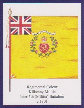 2006 Regimental Colours : The Royal Irish Regiment (18th Foot) 1st Series #3 Regimental Colour Kilkenny Militia c.1801 Front