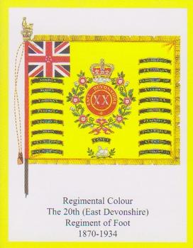2006 Regimental Colours : The Lancashire Fusiliers 1st Series #2 Regimental Colour 20th Foot 1870-1934 Front