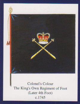 2005 Regimental Colours : The King's Own Royal Regiment (Lancaster) 1st Series #3 Colonel's Colour c.1745 Front