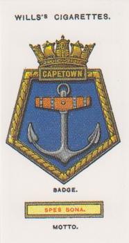 2000 Card Collectors Society Ships' Badges #10 Capetown Front