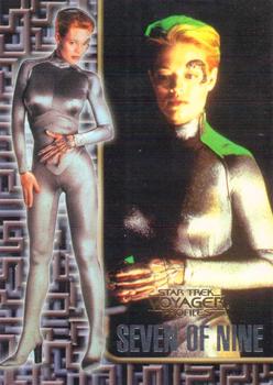 1998 SkyBox Star Trek Voyager Profiles - Seven of Nine #6 Emotional III Front