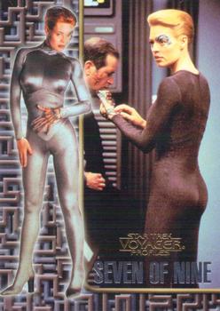 1998 SkyBox Star Trek Voyager Profiles - Seven of Nine #8 Duty Assignment II Front