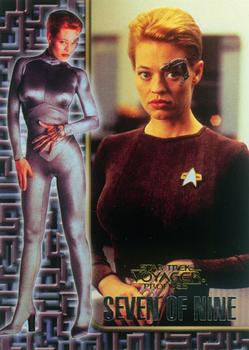 1998 SkyBox Star Trek Voyager Profiles - Seven of Nine #9 Duty Assignment III Front