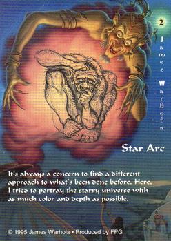 1995 FPG James Warhola #2 Star Arc Back