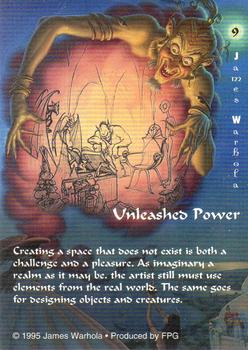 1995 FPG James Warhola #9 Unleashed Power Back