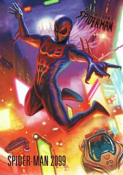 2017 Fleer Ultra Marvel Spider-Man #84 Spider-Man 2099 Front
