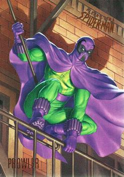 2017 Fleer Ultra Marvel Spider-Man #92 Prowler Front