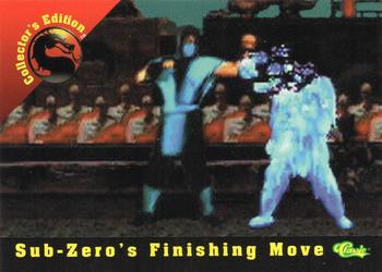 1994 Classic Mortal Kombat Series 1 - Collector's Edition #CE4 Sub-Zero's Finishing Move Front