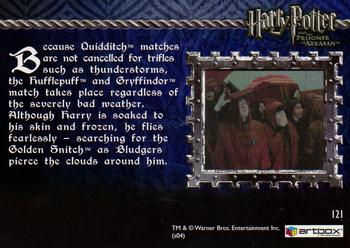 2004 ArtBox Harry Potter and the Prisoner of Azkaban Update Edition #121 Trifles Such as Thunderstorms Back