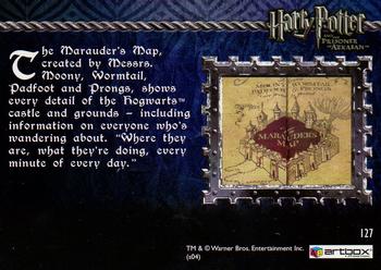 2004 ArtBox Harry Potter and the Prisoner of Azkaban Update Edition #127 The Secret to Success Back