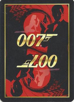 2004 James Bond 007 Playing Cards I #4♦ Domino / Claudine Auger Back