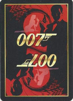 2004 James Bond 007 Playing Cards I #9♥ Anya Amasova / Barbara Bach / James Bond / Roger Moore Back