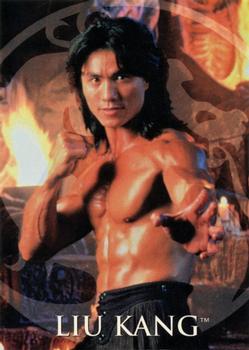 1995 SkyBox Mortal Kombat #3 Liu Kang Front