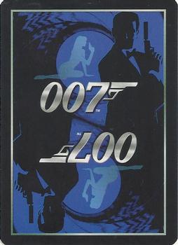 2004 James Bond 007 Playing Cards II #8♣ Kristatos / Julian Glover Back