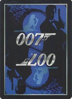 2004 James Bond 007 Playing Cards II #K♣ Octopussy / Maud Adams / James Bond / Roger Moore Back