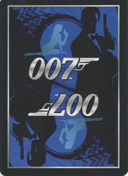 2004 James Bond 007 Playing Cards II #7♦ Stacey Sutton / Tanya Roberts / James Bond / Roger Moore Back