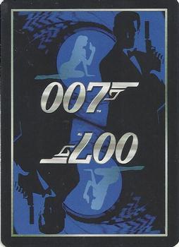 2004 James Bond 007 Playing Cards II #10♦ James Bond / Timothy Dalton Back