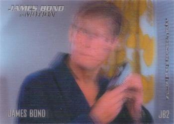 2008 Rittenhouse James Bond In Motion - James Bond Lenticular #JB2 Roger Moore Front