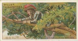 1912 Wills's Historic Events #32 Charles II Hiding in the Oak Tree Front