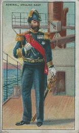 1909-13 Recruit Military Series T81 #NNO Admiral English Navy Front