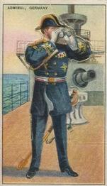1909-13 Recruit Military Series T81 #NNO Admiral Germany Front