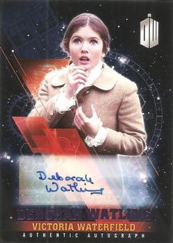 2016 Topps Doctor Who Timeless - Autographs Purple Foil #23 Deborah Watling Front