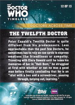 2016 Topps Doctor Who Timeless - The Doctors Across Time #12 The Twelfth Doctor Back
