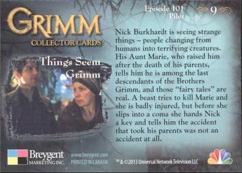 2013 Breygent Grimm #9 Things Seem Grimm Back