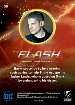 2017 Cryptozoic The Flash Season 2 #9 Rescuing a Rogue Back
