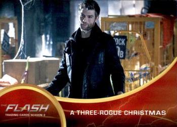 2017 Cryptozoic The Flash Season 2 #26 A Three-Rogue Christmas Front