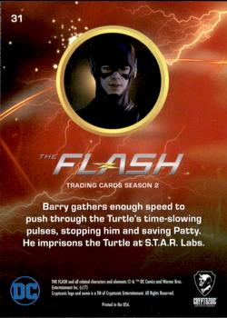 2017 Cryptozoic The Flash Season 2 #31 Too Fast for the Turtle Back