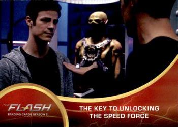 2017 Cryptozoic The Flash Season 2 #52 The Key to Unlocking the Speed Force Front
