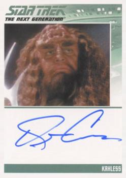 2015 Rittenhouse Star Trek: The Next Generation Portfolio Prints Series One - Autographs (Classic Design) #NNO Kevin Conway Front